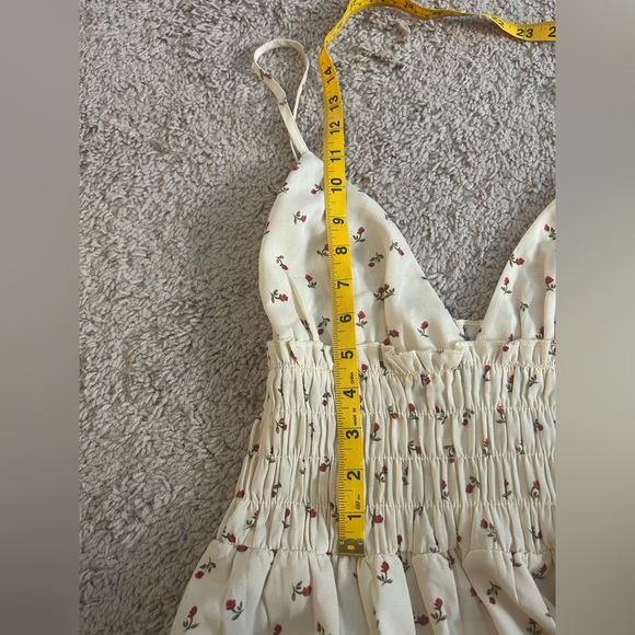 NWOT princess Polly roza mini dress beige - Picture 10 of 10